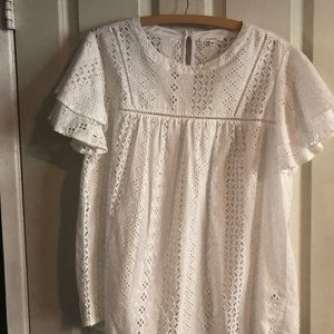 White Pleione Blouse